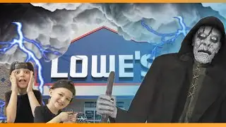 Lowes Halloween Store Tour Walkthrough 2024 Hamilton New Jersey