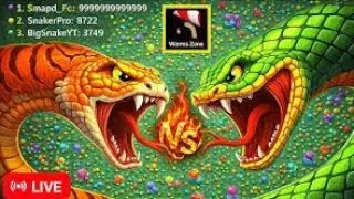 🔴WORMSZONE.IO___GIANT_SLITHER_SNAKE_TOP_01___Epic_Worms_Zone_Best_Gameplay