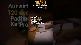 19/60-&ldquo;The 2-MINUTE Study Rule Every STUDENT MUST Try&rdquo;💯|BY RISE WITH TIME|#facts #hacks #shorts