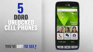 Top 5 Doro Unlocked Cell Phones [2018 Best Sellers]: Doro 824 SmartEasy Senior-Friendly GSM Unlocked