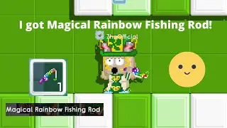 I GOT MAGICAL RAINBOW FISHING ROD! | St. Patrick's Day Growtopia 2021!