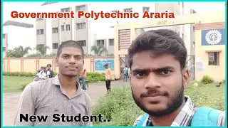 Polytechnic Student Vlog । Government Polytechnic Araria, Polytechnic College Vlog