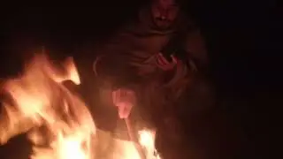 ❄️🔥 Winter Night in Village | Sitting by Fire Desi Style