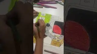 My Vacation in Space Topic  Drawing  #space #spacedrawing #imagination #drawing