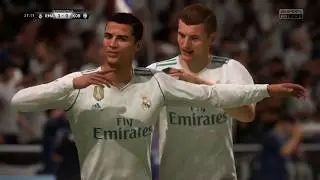 FIFA 18 - Legendary Difficulty Full Match (win 4-0) | Real Madrid