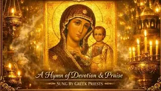 Mesmerizing Orthodox Hymns to Mother of God (Akathist Hymn to the Theotokos) sung by Greek priests