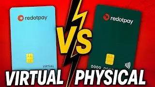 Redotpay virtual card vs Physical card | Multicurrency, P2P and Earn