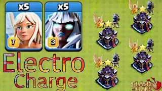 ELECTRO TITAN + HEALER = EASY? 5 Electro Titan + 5 Healer - Clash of Clans