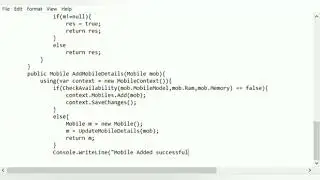 Mobile Repository || Make your mobile repository CSharp Code