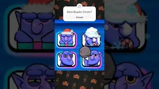 All Bowler Emotes in Clash Royale