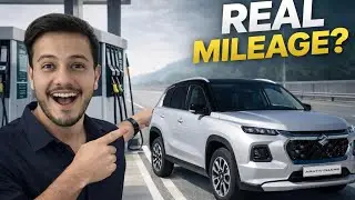 Grand vitara Real Mileage Test On highway⛽️ | Delhi to Manali How much mileage will it give?😱🔥