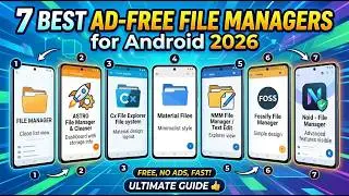 7 Best Ad-Free File Managers for Android in 2026 (No Clutter!)