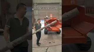 #Unimax star product&mdash;UB1200 brush chipper, can crush branches, trunks, and logs#woodchipper