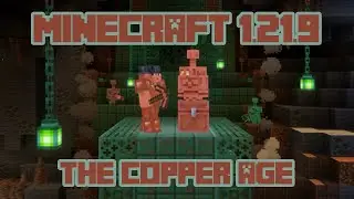 Minecraft 1.21.9 Copper Age &ndash; Cofre, golem, estatua y nuevas cosas de cobre, estantes, etc