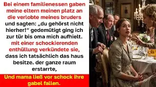 meine eltern gaben meinen platz meiner schwägerin doch oma enthüllte die wahrheit.