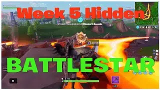 Season 8 Week 5 Hidden BATTLESTAR Location in Fortnite