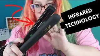 Aria Beauty Flat Iron Unboxing and Review - Curly to Straight Hair