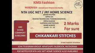 #chikankari #embroidery #kmsfashion Stitches used in Chikankari Embroidery in Traditional textiles