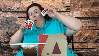 Mukbang- Arby's roast beef and cheddar + mac and cheese+ cheese sticks + cherry turnover