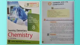 CHP 9 CARBON AND ITS COMPOUNDS UNIT 3 Q & ANS SOLUTIONS LEARNING ELEMENTARY CHEMISTRY CLASS 8 ICSE