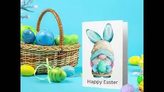 Easter Printable Blank Cards, Digital, Easter Crafts, DIY, Handmade, Easter Basket Stuffers