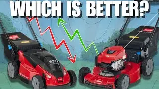 Should You Choose a BATTERY Push Mower Over GAS?