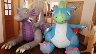 inflatable dragon x3