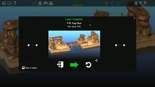 Poly Bridge 2 4-04: Trap Door