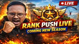 Live BGMI Rank Push with RamboX2 😈 | New Season Coming Soon