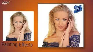 Work Paint Effect on normal image in Photoshop cc/ 2020