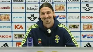 Zlatans luriga reaktion på United-frågor - TV4 Sport