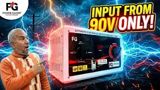 Power Guard 10kVA Automatic + Manual Voltage Stabilizer | 90V-440V Auto & 70V-500V Manual | #Ranchi