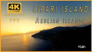 LIPARI SUNSET 2023 | CINEMATIC LONG RANGE 4K | AOS FALCON 7