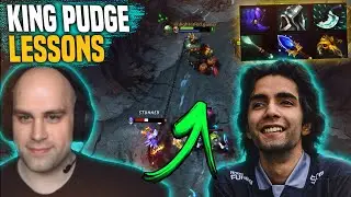 Mason getting Pudge lessons with the KING Sumail...