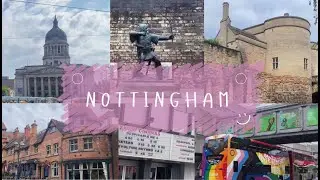 Holidays in England - Episode 2: Nottingham Castle, Victoria Centre and The Old Market Square.