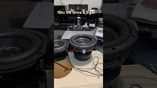 #dbdrive 6.5 g2r #subwoofer 700rms 1500 peak 15mm xmax #bass #excursion