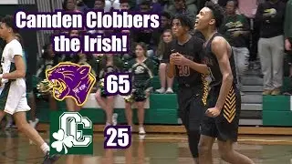 Camden 65 Camden Catholic 25 | Olympic Conference Basketball | D.J. Wagner 13 Points