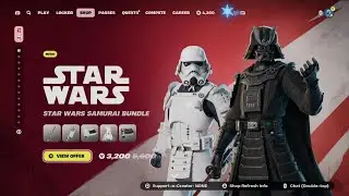 Fortnite NEW STAR WAR SKINS/BUNDLE!! ALOT OF XMAS SKINS!! Item Shop December 24TH 2024