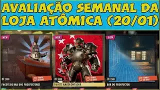 FALLOUT 76: Muitas Skins de Armas e Armaduras Agora na Loja At&ocirc;mica. (20/01).