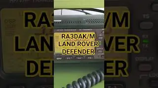 RA3DAK/M RDA MO-94 HF MOBILE ANTENNA MA-5 KENWOOD LAND ROVER DEFENDER 300TDI.