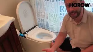 Hands-Free Auto Lid, Kick Flush & Ultimate Bathroom Comfort & Hygiene: HOROW T38 Smart Toilet Review