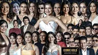 UNCUT - Iconic Gold Award Night 2026 | Star-studded | Munawar Faruqui, Rupali Ganguly, Avneet more