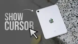 Как отобразить курсор на iPad (урок)