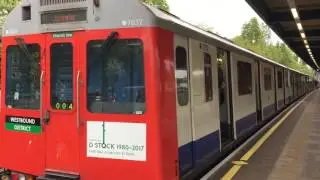 D Stock last day in passenger service at Upney 21/04/17