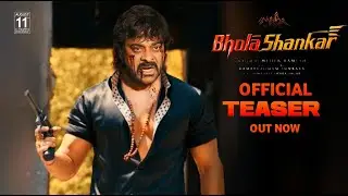 Bhola Shankar Official Teaser | Chiranjeevi, Tamanna, Keerthy Suresh, Bhola Shankar Teaser