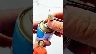 Just Use an Old Key,Rust Spray Becomes Neat