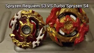 Beyblade Burst Battle: Spryzen Requiem S3 vs Turbo Spryzen S4