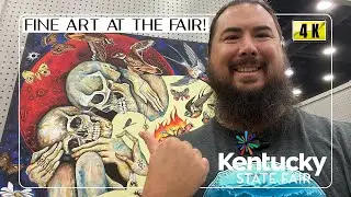 2022 Kentucky State Fair | Highlights of More Fine Art | Painting, Sculpture, Stained Glass, Drawing