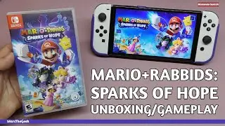 Mario + Rabbids: Sparks of Hope Unboxing/Gameplay