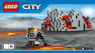 LEGO instructions - City - Volcano Explorers - 60125 - Volcano Heavy-Lift Helicopter (Book 6)